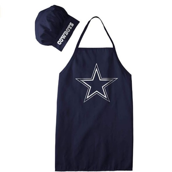 nfl chef hat and apron set